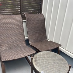 ガーデンチェアセット⭐︎決まりました