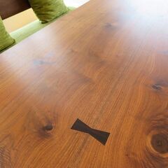 【極美品/総額150万円程度】CondeHouse/カンディハウス ハカマ ダイニング ソリッドテーブル(ちぎり付) W210 ＆アームチェア＆ベンチ 天然木 ダイニングセット 食卓