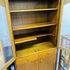 家具探すなら「リサイクルR」❕カップボード❕ゲート付き軽トラ”無料貸出❕購入後取り置きにも対応 ❕R2298