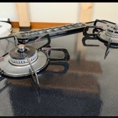 都市ガス用　パロマ　ガステーブル　59cm ガスコンロ　左　強火