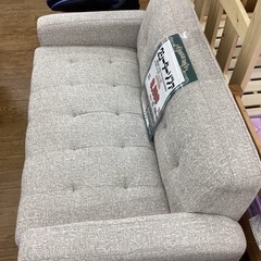 KI-56【新入荷　アウトレット】2シーターソファ　グレー