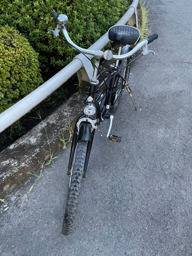 ビーチクルーザー　No.399　自転車　ブラック　coastline　コーストライン　【リサイクルショップどりーむ鹿大前店】