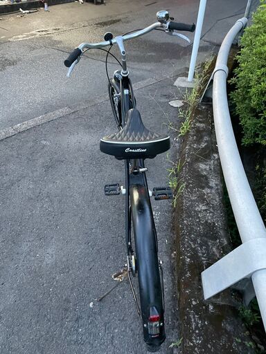 ビーチクルーザー　No.399　自転車　ブラック　coastline　コーストライン　【リサイクルショップどりーむ鹿大前店】