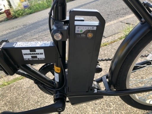 値下げ！】ほぼ新品 折りたたみ電動アシスト自転車「HUMMER(ハマー ...