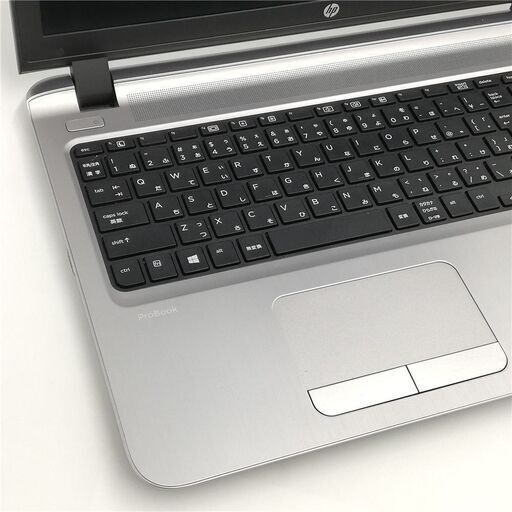 保証付 日本製 新品SSD Wi-Fi有 15.6型 ノートパソコン HP 450 G3 美品 第6世代 Core i3 8GB DVD 無線 カメラ Windows11 Office