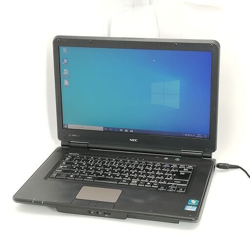 保証付 即使用可能 15.6型ワイド ノートパソコン NEC PC-VK25TXZCE 中古良品 第3世代 Core i5 6GB 500G DVDマルチ Windows10 Office