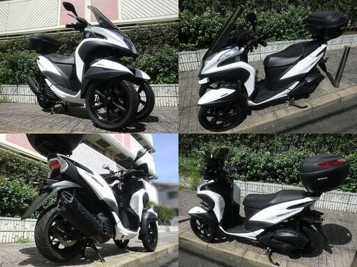 ★普通免許仕様トリシティ155ABSワイドトレッド ドラレコ/ETC/Gヒーター/ロングスクリーン等々★東京/大田区【下取OK】