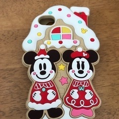 【TDR 2014年クリスマス限定スマホカバー】ミッキー&ミニー...