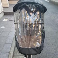 パナソニック ギュットクルームDX 2021年 16ah 電動自転車-アンティーク フランス ノルマンディーレース 縦繋ぎ＆フリル装飾ランナークロス