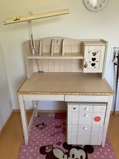 女の子用学習机