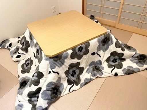 こたつ付きローテーブル