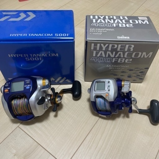 ダイワ  ハイパータナコン　400FBe 500F バッテリー3点セット♪