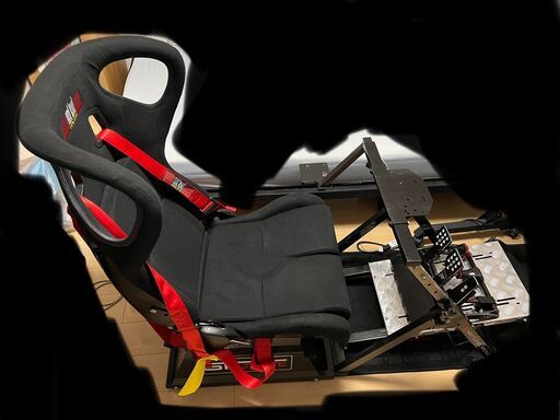 レーシングゲームスタンド Next Level Racing GTultimate V2 （ホイールスタンドとシート）