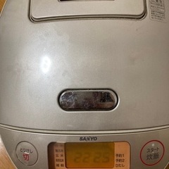 無料　炊飯器　5合　SANYO 2008年製