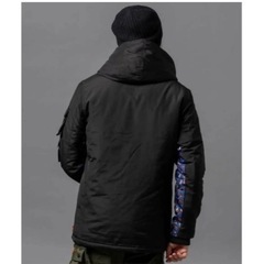 VIRGO SNAIL RIDERS DOWN JKT ナイロンダウンパーカー