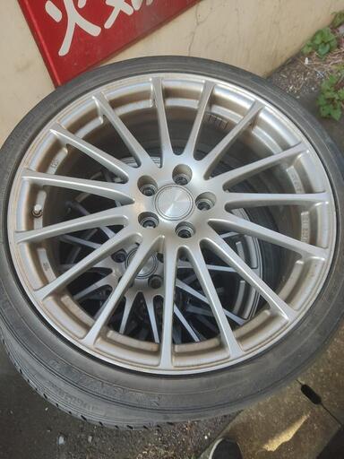 215 40 r18 １８インチホイール4本セット