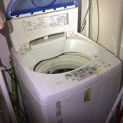 日立製洗濯機　2006年製中古傷あり完動品