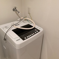 ハイセンス洗濯機、完動品、2017年製