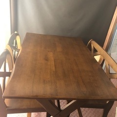 【受け渡し者決定】テーブルと椅子