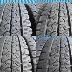 ブリヂストン　BLIZZAK W979　205/80R17.5 120/118L LT　4本　8〜9分溝