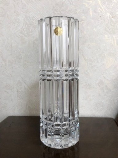 花瓶　cristal d'arques（未使用）①【お話し中】