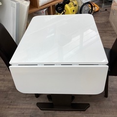 関家具 伸縮式ダイニングテーブルセット ダイニング4点セット 椅子付き 