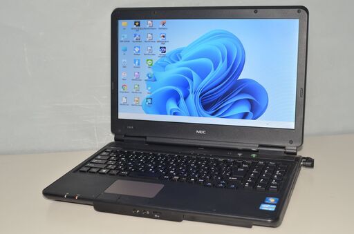 中古ノートパソコン 最新Windows11+office NEC VJ22LL-D core i3-2330M/メモリ4GB/SSHD500GB/HDMI/DVDマルチ/便利なソフト多数