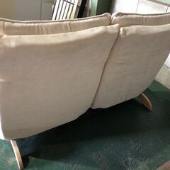 無印良品 2人掛け ハイバックリクライニングソファ 2シーター J09027