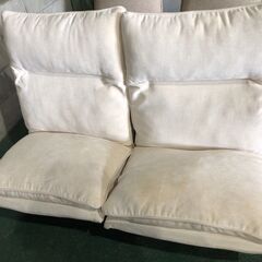 無印良品 2人掛け ハイバックリクライニングソファ 2シーター J09027