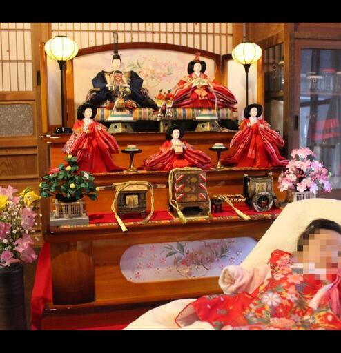 雛人形　三段