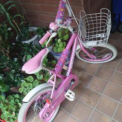 16インチ女の子 子供用の自転車