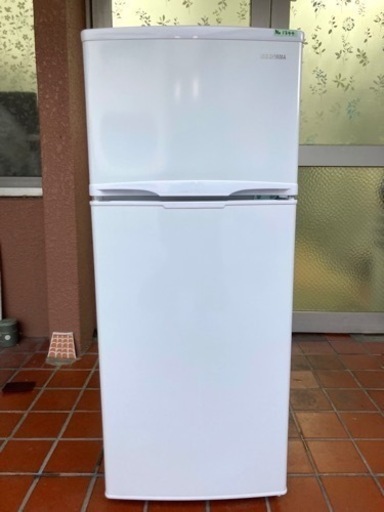 冷蔵庫　118L  2020年製　AF118-W アイリスオーヤマ　1344
