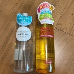 高保湿化粧水(敏感肌用)･オーガニッククレンジングオイル