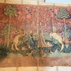 お譲り先、決まりました！アンティーク　タペストリー