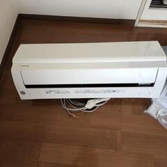 引き渡し決定。東芝 ルームエアコン
