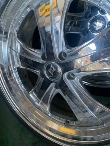 20インチアルミホイール  傷曲がり有り 20インチアルミホイール 傷曲がり有り