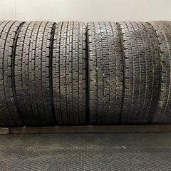 札幌発 引取OK DUNLOP SP002 225/90R17.5 127/125L 17.5インチ トラックタイヤ スタッドレス 6本 4t レンジャー ファイター等　(TS247)クレジットカード QRコード決済可能