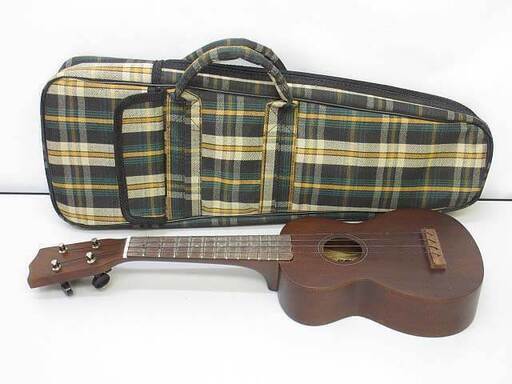 ss4131　バッキ―白片　ウクレレ　メモリアル　ソプラノ　4弦　BUCKIE SHIRAKATA　MEMORIAL UKULELE　ソフトケース付き　ハワイ　弦楽器　楽器