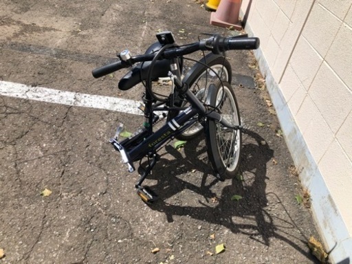 折りたたみ自転車　20インチ　かなり綺麗