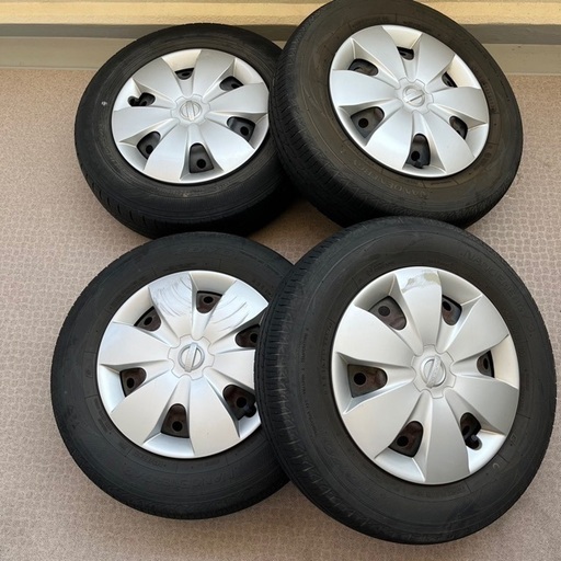節約 軽自動車 モコ 145/80/R13 純正ホイール付き 4本セット