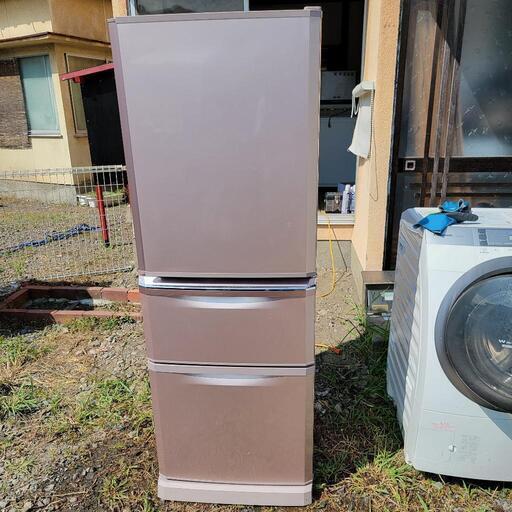 三菱 3ドア 冷凍冷蔵庫 2011年式 335L 動作確認済
