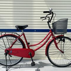リサイクル自転車(2209-015)　ファミリーサイクル　２４インチ