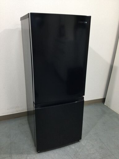 （9/18受渡済）JT5219【Hisense/ハイセンス 2ドア冷蔵庫】美品 2020年製 HR-D15EB 154L 家電 キッチン 冷蔵冷凍庫