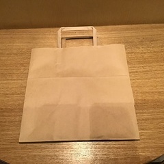 【ネット決済】白紙袋450枚　茶色紙袋200枚