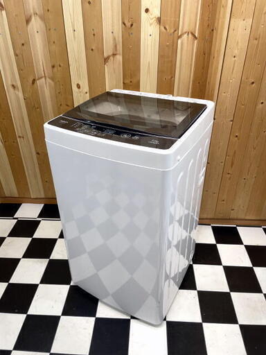AQUA 全自動洗濯機　AQW-G50HJ 2020年製　5.0kg　ホワイト　住まい　単身様向け