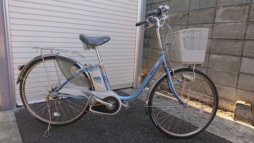 26型内装3段変速 パナソニック・リチウムビビEX 使用浅 ガレージ保管