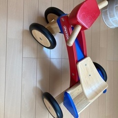 木製室内用三輪車