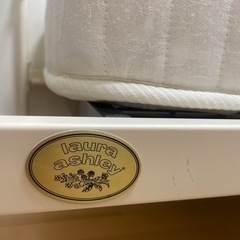 値下げしました！ローラアシュレイ　Somerset Single Bed マットレス付