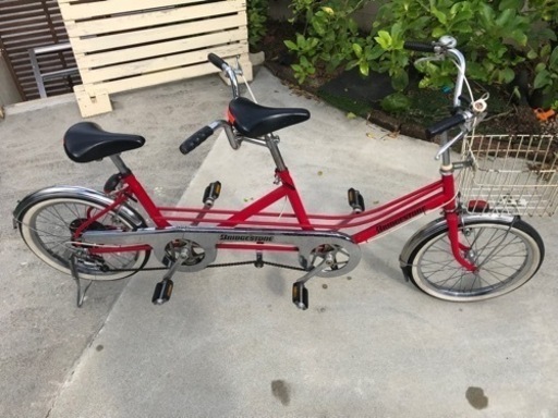 タンデム自転車 二人乗り