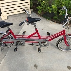 タンデム自転車 二人乗り